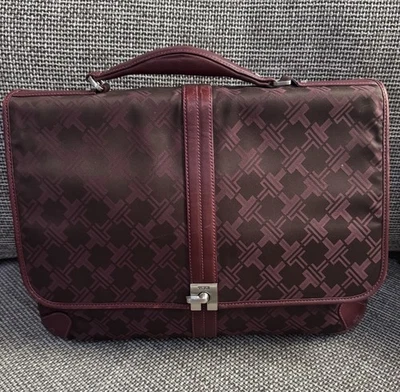 TUMI Signature Collection Borgoña Maletín para Laptop Bolso de Hombro Foto 1 de 4
