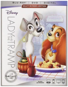 LADY AND THE TRAMP (Blu-ray) Peggy Lee Barbara Luddy Larry Roberts (US IMPORT) - Picture 1 of 5