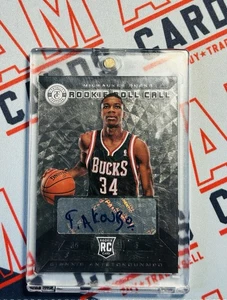 Giannis Antetokounmpo Rookie Roll Call Auto - Picture 1 of 2