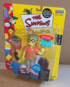 2002 The Simpsons Playmates WOS SERIES 10 Resort Smithers MOC EX COND - Picture 1 of 8