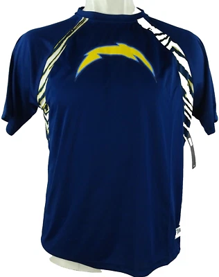 Los Angeles Chargers NFL Team Apparel Men's Zubaz Graphic T-Shirt - Image 1 of 4