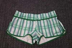 Billabong pantaloncino da bagno donna 32 tronchetti a quadri verde e bianco - Foto 1 di 12