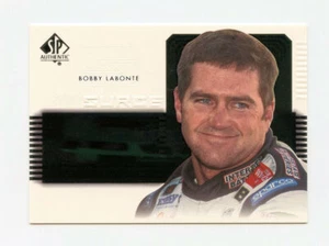 Bobby Labonte 2000 SP Authentic Power Surge Embossed Insert Card Foil Highlights - Bild 1 von 2