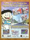 Rugrats in Paris N64 PS1 GBC 2000 Vintage Print Ad/Poster Official Promo Art
