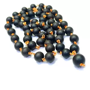 Karungali Malai Copper Original 8mm 54 Beads ( Pack of 1 Piece ) - Picture 1 of 4