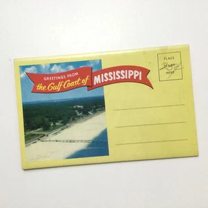 Near Mint condition, 1954 Gulf Coast of Mississippi Postkartenmappe. - Bild 1 von 12
