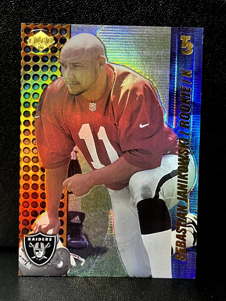 🔥2000 Collector’s Edge T3 Sebastian Janikowski RC #203 PREVIEW /999 - Image 1 of 2