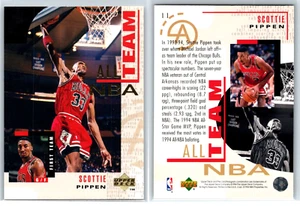 1994 NBA Upper Deck #11, Scottie Pippen, Chicago Bulls, All NBA Team - Picture 1 of 1