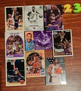 Karl Malone- Pick Your 9 Card Lot- Utah Jazz- Parallels and Inserts - Picture 1 of 37