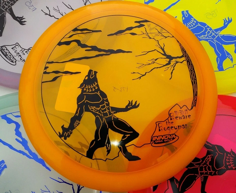 (1) New Innova Champion TeeBird3 2021 Halloween Werewolf Stamp Disc Golf - Image 1 of 1