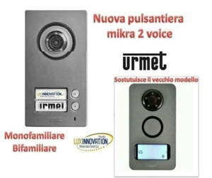 PULSANTIERA MIKRA 1783/1 videocitofono urmet ( compatibile 1083/77 1083/72) 1784 - Foto 1 di 5
