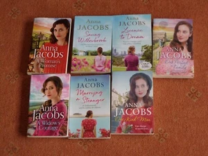 JOB LOT OF 7 PAPERBACK BOOKS BY ANNA JACOBS VGC - Imagen 1 de 1