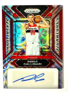 2023-24 Panini Prizm Danilo Gallinari AUTO Card RED Scope Prizm SP #/88 Wizards! - Picture 1 of 3