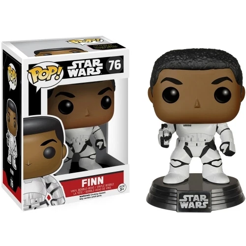EXCLUSIVE STAR WARS THE FORCE AWAKENS STORMTROOPER FINN 3.75" VINYL FIGURE POP - Image 1 of 1