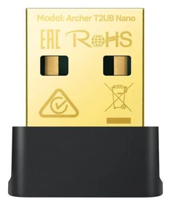 AC600 Nano WiFi & Bluetooth USB Adaptor, WPA3 - ARCHER T2UB NANO - Picture 1 of 2