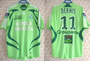 Maillot Adidas Saint Etienne 2007 Konica Minolta ASSE Dernis #11 ASSE loire - L - Picture 1 of 9