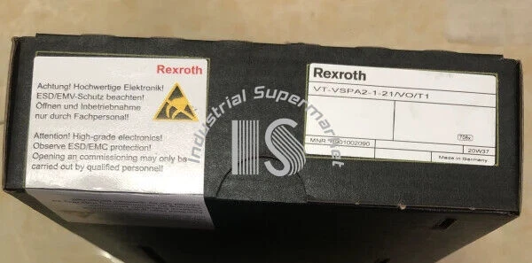 NEW R901002090 Rexroth amplifier VT-VSPA2-1-21/V0/T1 Fast shipping - Image 1 of 1