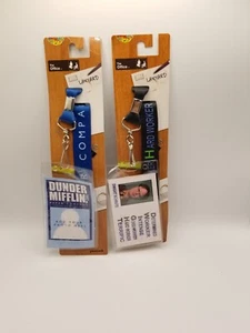 The Office Lanyard Lot Of 2 Dwight Dunder Mifflin - Picture 1 of 5