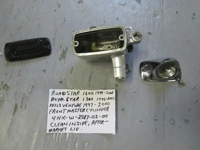 CILINDRO MAESTRO DELANTERO ROAD STAR / ROYAL STAR / XVZ13 VENTURE 4NK-W2587-02-00 Foto 1 de 4