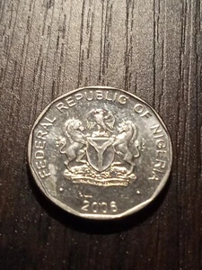 Nigeria 50 Kobo 2006 fast bankfrisch - Bild 1 von 8