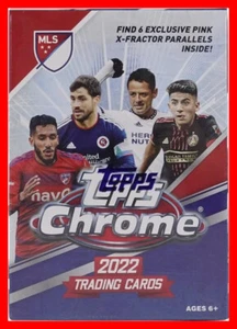 2022 Topps Chrome MLS Major League Soccer Blaster Box - Fußball 30 Karten Box - Bild 1 von 6
