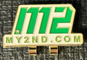 Hutclip MY2ND M2 GRÜN/WEISS/GOLD - Bild 1 von 4