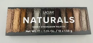 Lacura Naturals Lidschatten Palette "SMOKY". ALDI Produkt, 12 Farben, Make-up, Gesicht - Bild 1 von 2