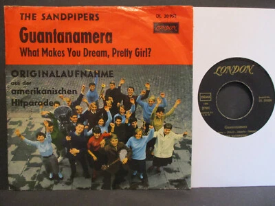 THE SANDPIPERS 7" : Guantanamera / What Makes You Dream, Pretty Girl = rare 1966 - Bild 1 von 2