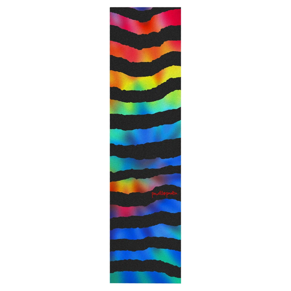 Powell Peralta Skateboard Griptape Rainbow Ripper Black 10.5" x 33" Grip Sheet