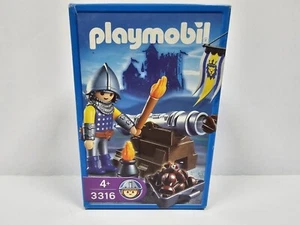 PLAYMOBIL - CAÑONERO DE LOS CABALLEROS DEL LEÓN 3316, NUEVO, CERRADO - Imagen 1 de 9
