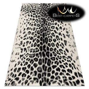 Amazing modern design Original Rug 'GNAB' Leopard-print white grey Best carpets - Picture 1 of 6