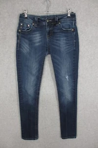 MIss Me Women's Jeans Signature Rise Skinny Size 28 Distressed - Picture 1 of 12