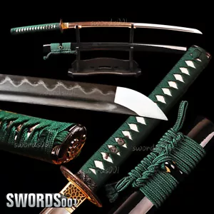 Clay tempered 1095 high carbon steel blade Japanese samurai katana sharp sword - Picture 1 of 12