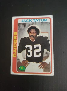 1978 Topps # 28 Jack Tatum - Picture 1 of 3