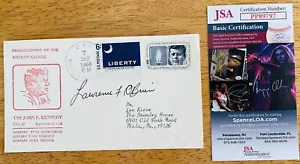 Larry O’Brien Signed Autographed First Day Cover JSA Certified NBA Commissioner - Picture 1 of 1