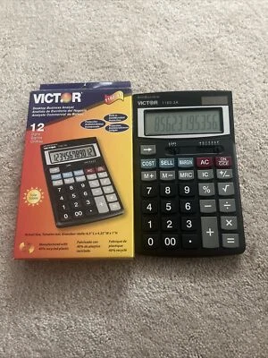 Victor 1180-3A Basic Calculator With Box - Image 1 of 2