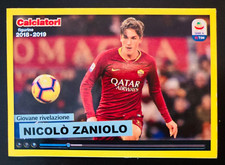 2018-19 Panini Calciatori Campionato Nicolo Zaniolo AS Roma rookie sticker 
