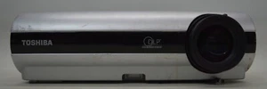 Toshiba TDP-SW20 2000:1 1400 ANSI Lumens 800x600 DLP Projector w/Lamp No Remote - Picture 1 of 4
