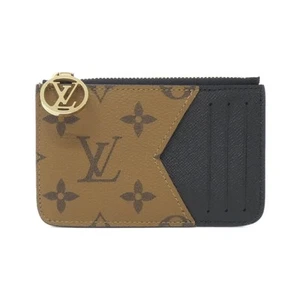 Authentic LOUIS VUITTON Monogram reverse Card Case Porte cult Romy M81912 Coi... - Imagen 1 de 5