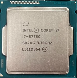 Procesador CPU Intel Core I7 5775C 3,3 GHz cuatro núcleos 6 MB LGA1150 65 W SR2AG - Imagen 1 de 2