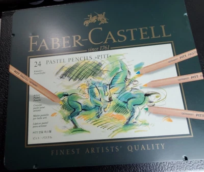 Faber Castell 24支粉彩铅笔 — 第 1/4 张图片