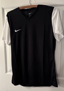Nike Dri-FIT US Kurzarm Tiempo Premier II Trikot Damen schwarz-weiß DH823 - Bild 1 von 1