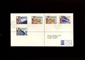 1988 Transport Royal Crest embossed FDC with Windsor Castle CDS. - Picture 1 of 1