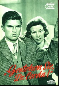 Gestehen Sie, Dr. Corda! - Das neue Film-Pogramm DNF ungelocht - Picture 1 of 1