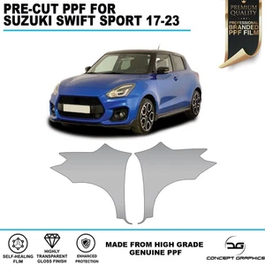 Full Wings PPF Paint Protection Film Stone Guard for Suzuki Swift Sport 17-23 - Picture 1 of 4