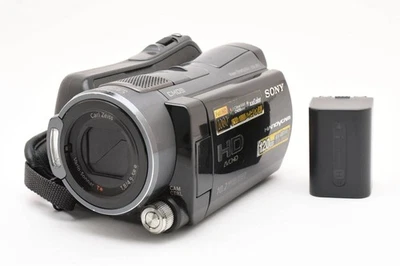 SONY HDR-SR12 Black Handycam HDD Digital Hi-Vision Camcorders Japanese Only - Image 1 of 4