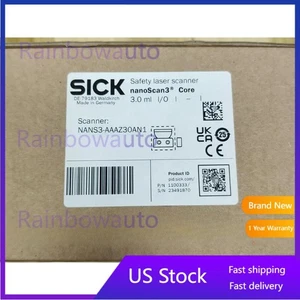 Nuevo escáner láser de seguridad SICK NANS3AAAZ30AN1 NANS3-AAAZ30AN1 1100333 - Imagen 1 de 4