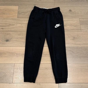 Felpa NIKE nera abbigliamento sportivo rally jogger active lounge cotone taglia small - Foto 1 di 15