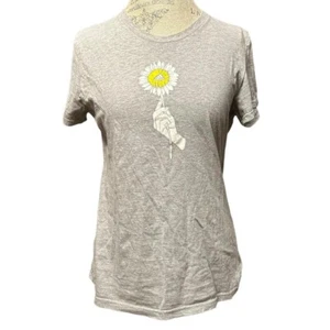 adidas size medium sunflower light grey amplifier tee tshirt - Picture 1 of 7