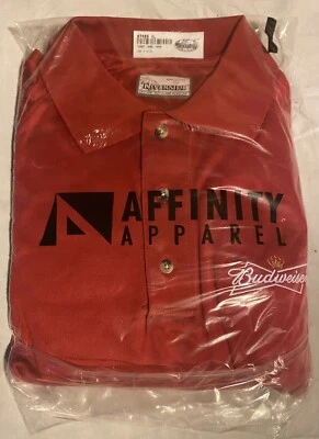 Affinity Apparel Red Button Shirt Brand New XL Riverside - Image 1 of 4